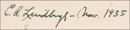 Lot #436 Charles Lindbergh: Lindbergh flight-flown sea plane envelope - Image 2