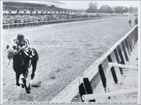 Lot #1205 Horse Racing: Ron Turcotte Signed Photograph - Image 1