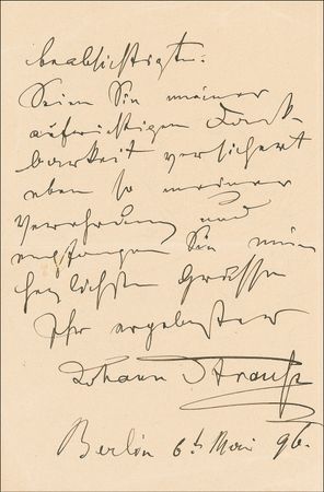 Lot #696 Johann Strauss - Image 2