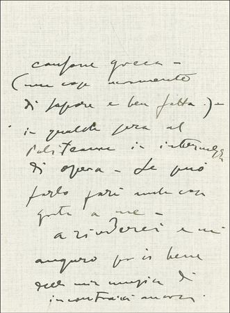 Lot #689 Giacomo Puccini - Image 2