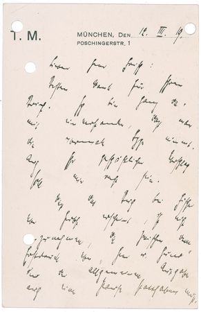 Lot #540 Thomas Mann - Image 1