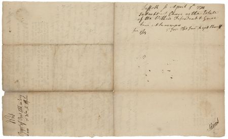 Lot #3 John Adams: Attorney Adams files a lawsuit between a bookbinder and the Presbyterian Church - Image 2