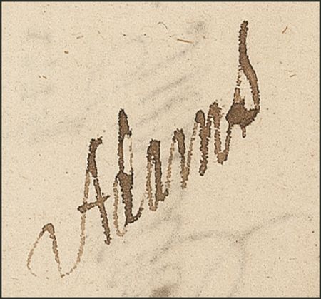 Lot #3 John Adams: Attorney Adams files a lawsuit between a bookbinder and the Presbyterian Church - Image 3
