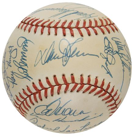 Lot #1251 NY Mets Baseball - Image 2