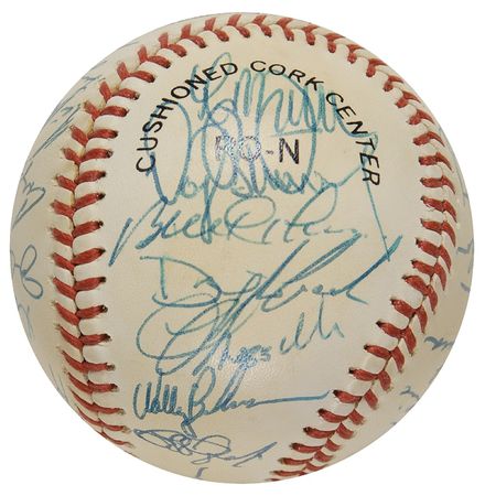 Lot #1251 NY Mets Baseball - Image 3