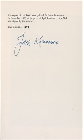 Lot #534 Jack Kerouac - Image 1