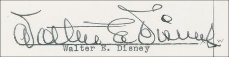 Lot #604 Walt Disney: Disney grants his eldest daughter with a gift that would keep on giving: 3000 shares of Disney common stock - Image 3
