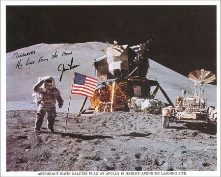 Lot #448 Moonwalkers: Famous footsteps: Complete set of moonwalkers - Image 6