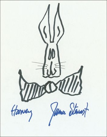 Lot #1061 James Stewart Sketch - Image 1