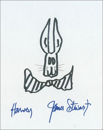 Lot #1061 James Stewart Sketch - Image 2