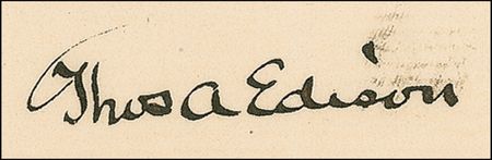 Lot #203 Thomas Edison: Fiscal well-being in the Edison Electric Light Company of Europe - Image 2