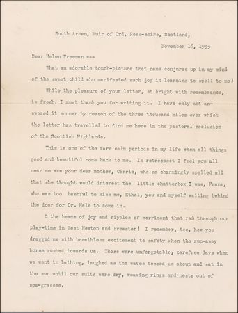 Lot #239 Helen Keller - Image 1