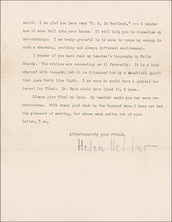 Lot #239 Helen Keller - Image 3