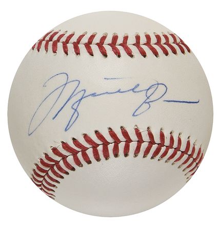 Lot #1219 Michael Jordan Baseball - Image 1
