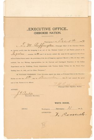 Lot #129 Theodore Roosevelt - Image 2