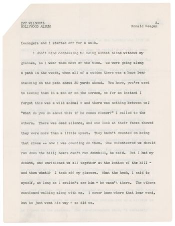 Lot #110 Ronald Reagan - Image 4