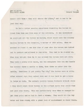 Lot #110 Ronald Reagan - Image 6