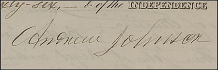 Lot #72 Andrew Johnson - Image 2