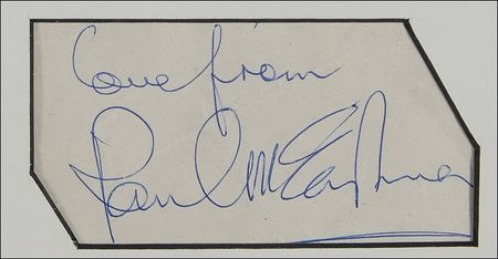 Lot #712 Beatles: Complete set of Fab Four signatures - Image 4