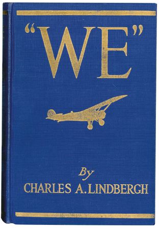 Lot #437 Charles Lindbergh: Lindy signs his story - Image 2