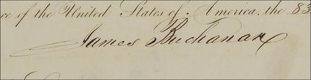 Lot #10 James Buchanan: Buchanan appoints a Danish diplomat - Image 2