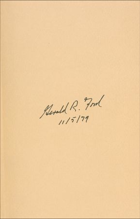 Lot #53 Gerald Ford Books - Image 1