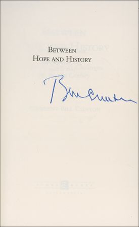Lot #30 Bill Clinton Book - Image 1