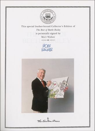 Lot #659 Mort Walker Book - Image 1