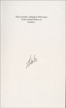 Lot #638 Stan Lee Book - Image 1