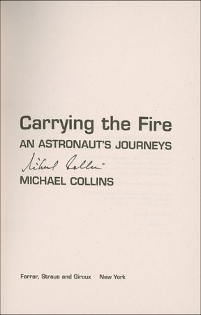 Lot #416 Michael Collins Book - Image 1
