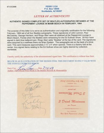 Lot #721 Beatles - Image 4