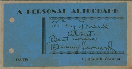 Lot #1135 Boxing Signatures - Image 3