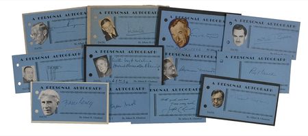Lot #478 Authors and Artists Signatures - Image 1