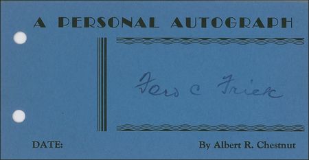 Lot #1123 Baseball Hall of Famers Signatures - Image 5