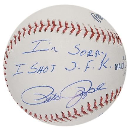 Lot #1274 Pete Rose Baseballs - Image 2