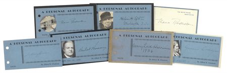 Lot #102 Presidents and First Ladies Signatures - Image 1