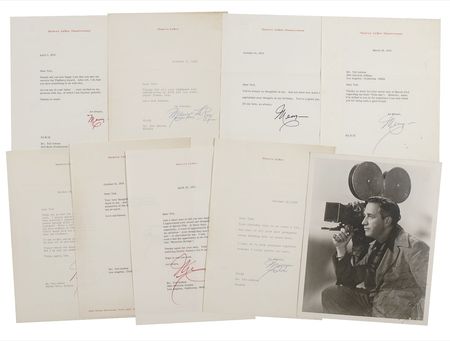 Lot #980 Mervyn LeRoy:  Legendary Wizard of Oz Producer Poses for the Camera - Image 1