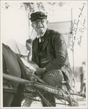 Lot #1044 Will Rogers Signed Photograph - Image 1