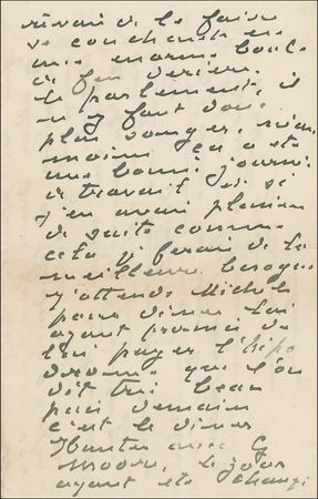 Lot #556 Claude Monet: In the midst of his House of Parliament series Monet finds himself distracted by a tragic fire?and by thoughts of his garden - Image 2