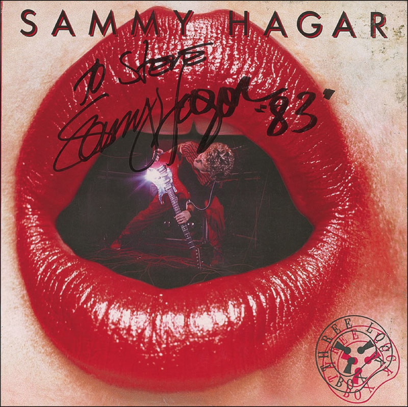 Lot 769 Sammy Hagar