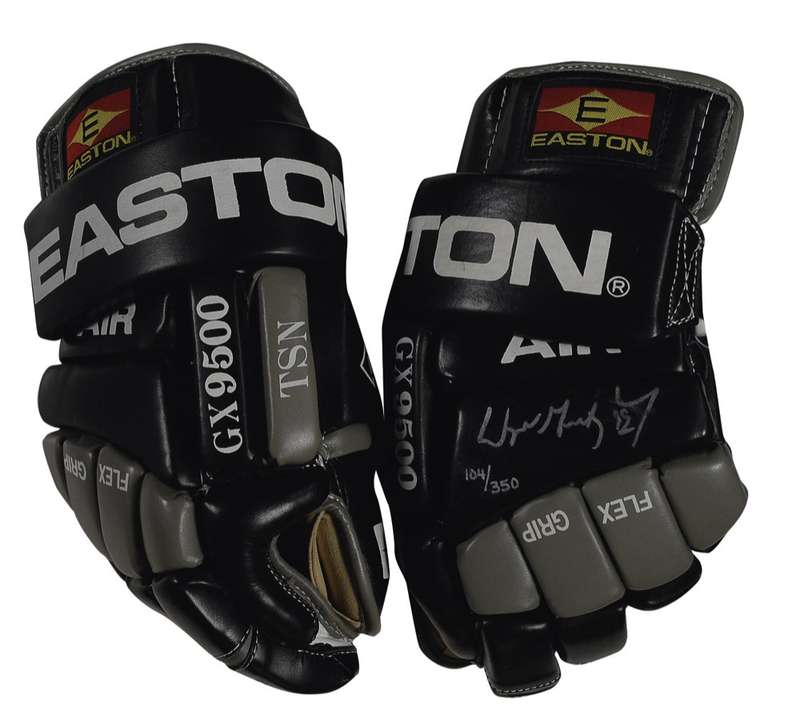 Lot 1222 Wayne Gretzky Hockey Gloves