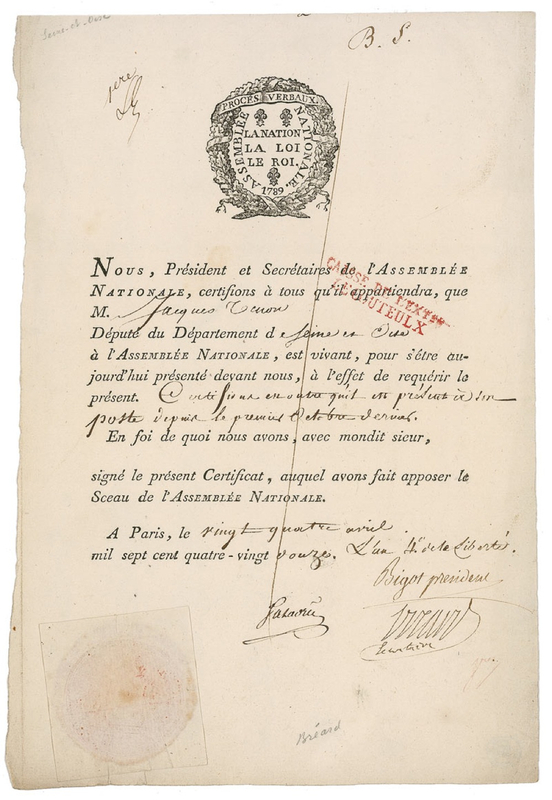 Lot 190 Felix Bigot de Premeneau