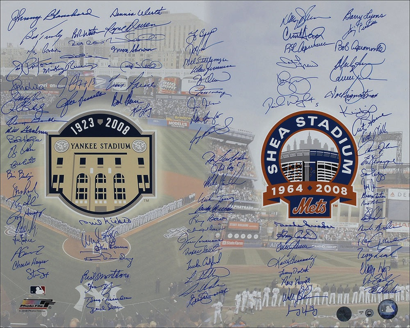 Lot 1276 NY Yankees and Mets Signed Photograph