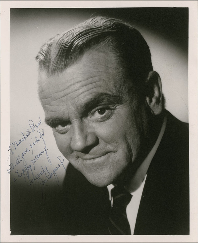 Lot 894 James Cagney Signed Photograph