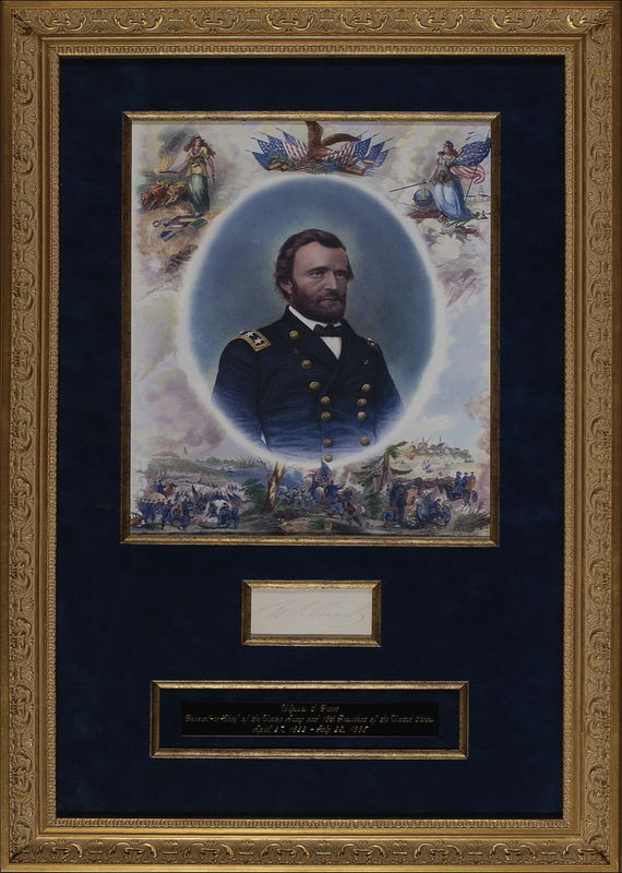 Lot 51 U. S. Grant Signature