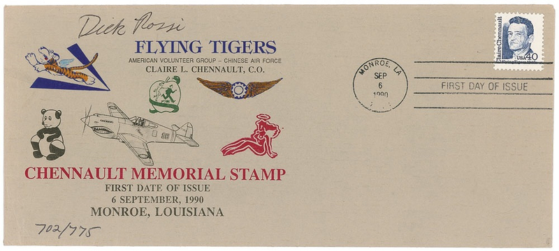 Lot 402 Dick Rossi First Day Cover