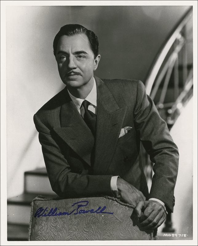 Lot 1068 William Powell Signed Photograph