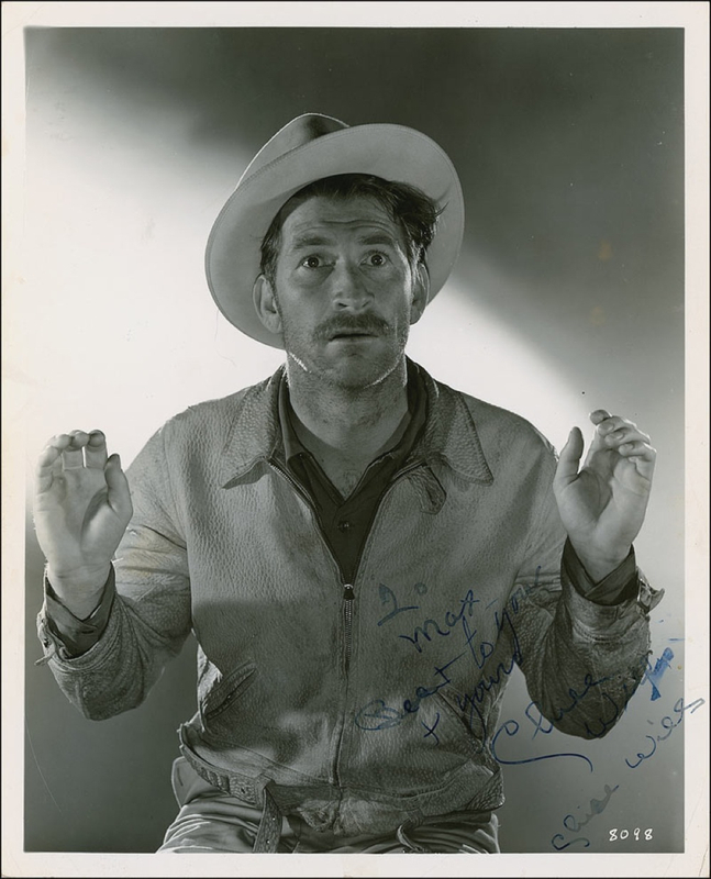 Lot 1127 Chill Wills Signed Photograph