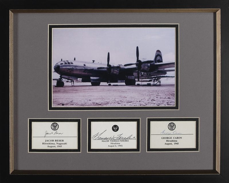 Lot 349 Enola Gay Signatures