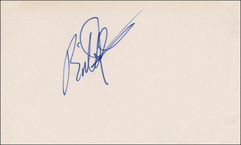 Lot 261 Billy Graham Signature